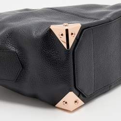 Alexander Wang Black Leather Emile Satchel