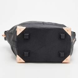 Alexander Wang Black Leather Emile Satchel