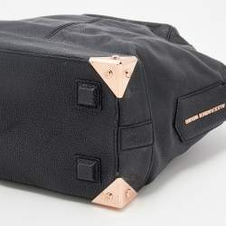 Alexander Wang Black Leather Emile Satchel