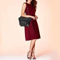 Alexander Wang Black Leather Emile Satchel