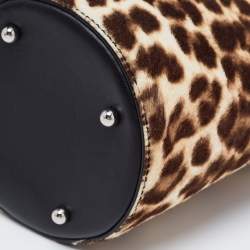 Alexander Wang Tri Color Calfhair and Leather Mini Runway Roxy Bucket Bag