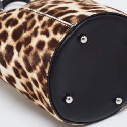 Alexander Wang Tri Color Calfhair and Leather Mini Runway Roxy Bucket Bag