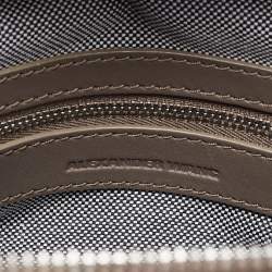 Alexander Wang Brown Suede And Leather Satchel
