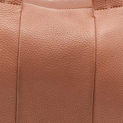 Alexander Wang Peach Pebbled Leather Rocco Duffle Bag