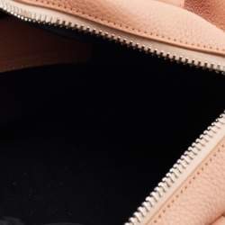 Alexander Wang Peach Pebbled Leather Rocco Duffle Bag