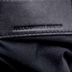 Pre Owned Alexander Wang Black Leather and Suede Leather Donna Hobo