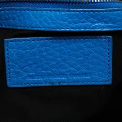 Alexander Wang Blue Leather Rockie Satchel