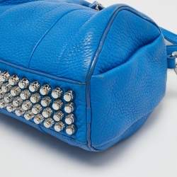 Alexander Wang Blue Leather Rockie Satchel