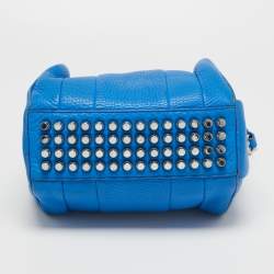Alexander Wang Blue Leather Rockie Satchel