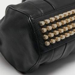 Alexander Wang Black Leather Rocco Satchel