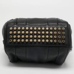 Alexander Wang Black Leather Rocco Satchel