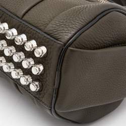 Alexander Wang Green Pebbled Leather Mini  Rockie Satchel