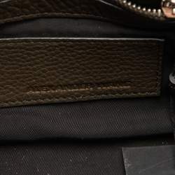 Alexander Wang Green Pebbled Leather Mini  Rockie Satchel