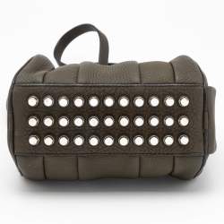 Alexander Wang Green Pebbled Leather Mini  Rockie Satchel