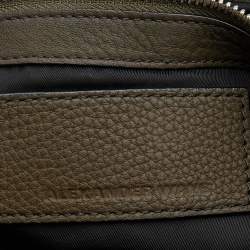 Alexander Wang Dark Olive Leather Studded Diego Bucket Bag