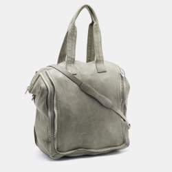 Alexander Wang Pale Green Leather Adjustable Satchel