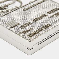 Alexander Wang Crystals Embellished Credit Card Minaudiere Bag 