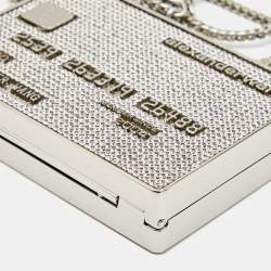 Alexander Wang Crystals Embellished Credit Card Minaudiere Bag 