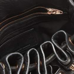 Alexander Wang Black Textured Leather Diego Bucket Bag
