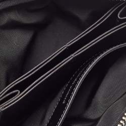 Alexander Wang Black Leather Fumo Wristlet Clutch
