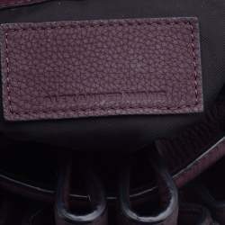 Alexander Wang Purple Leather Diego Bucket Bag