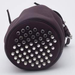 Alexander Wang Purple Leather Diego Bucket Bag