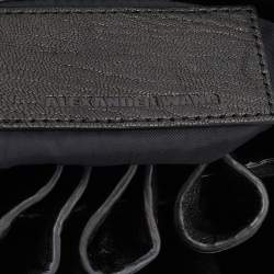 Alexander Wang Black/Brown Leopard Print Calfhair and Leather Diego Bucket Bag