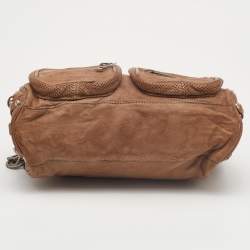 Pre Owned Alexander Wang Brown Leather Brenda Shoulder Bag