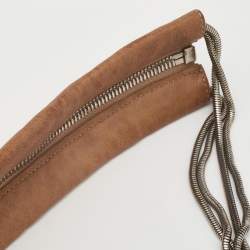 Pre Owned Alexander Wang Brown Leather Brenda Shoulder Bag