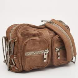 Pre Owned Alexander Wang Brown Leather Brenda Shoulder Bag