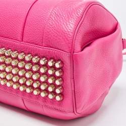 Pre Owned Alexander Wang Pink Leather Rocco Duffle Bag