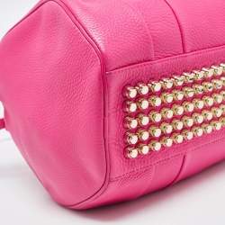 Pre Owned Alexander Wang Pink Leather Rocco Duffle Bag