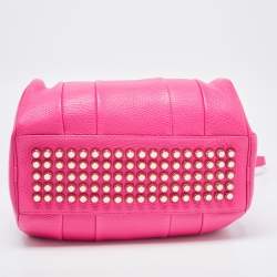 Pre Owned Alexander Wang Pink Leather Rocco Duffle Bag