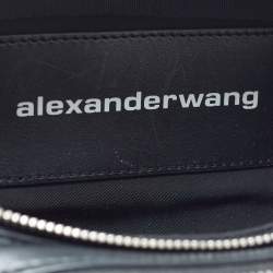 Pre Owned Alexander Wang Black Leather Attica Belt Bag