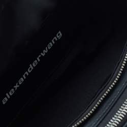 Pre Owned Alexander Wang Black Leather Attica Belt Bag