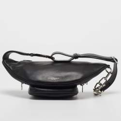Pre Owned Alexander Wang Black Leather Attica Belt Bag