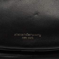Pre Owned Alexander Wang Black Leather Attica Belt Bag