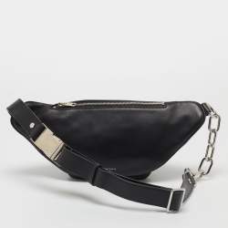 Pre Owned Alexander Wang Black Leather Attica Belt Bag