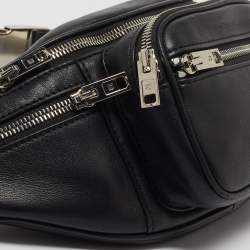 Pre Owned Alexander Wang Black Leather Attica Belt Bag