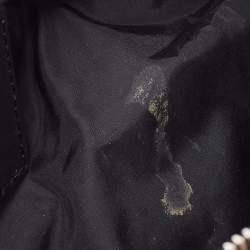 Pre Owned Alexander Wang Black/Beige Leopard Print Leather Attica Belt Bag