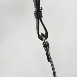Alexander Wang Black Satin and Leather Mini Attica Belt Bag
