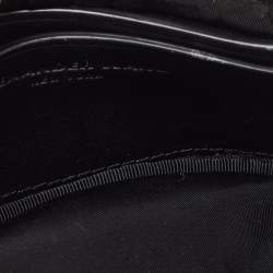 Alexander Wang Black Satin and Leather Mini Attica Belt Bag