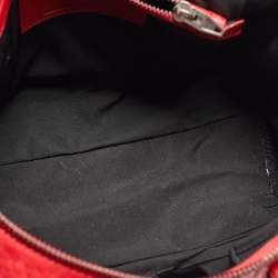 Alexander Wang Red Textured Leather Rocco Bag