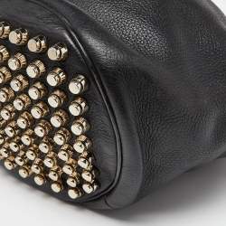 Alexander Wang Black Textured Leather Diego Bucket Bag