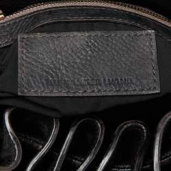 Alexander Wang Black Textured Leather Diego Bucket Bag