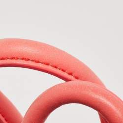 Pre Owned Alexander Wang Peach Leather Mini Runway Roxy Bucket Bag