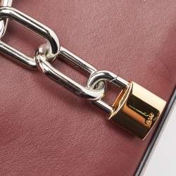 Alexander Wang Burgundy Leather Attica Shoulder Bag