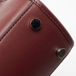 Alexander Wang Burgundy Leather Attica Shoulder Bag