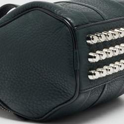 Alexander Wang Green Leather Rocco Satchel