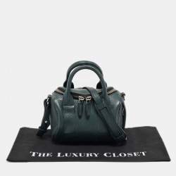 Alexander Wang Green Leather Rocco Satchel